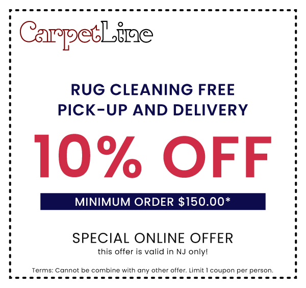 Rug Cleaning Free Pickup and Delivery 10% off (Minimum Order $150.00) Rug Cleaning Free Pickup and Delivery 10% off (Minimum Order $150.00)